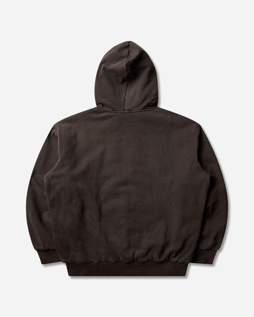Carhartt Black Vista Hooded Sweatshirt Tobacco (Garment Dyed) for men