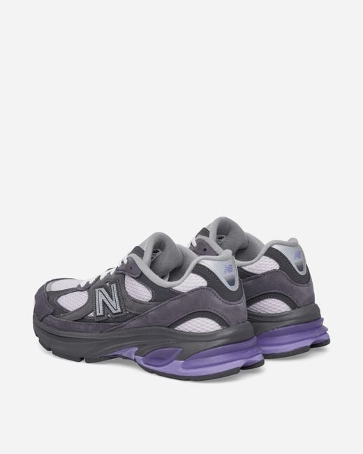 New Balance Blue Abzorb 2010 Sneakers Nepture Grey / Violet Crush / Taro for men