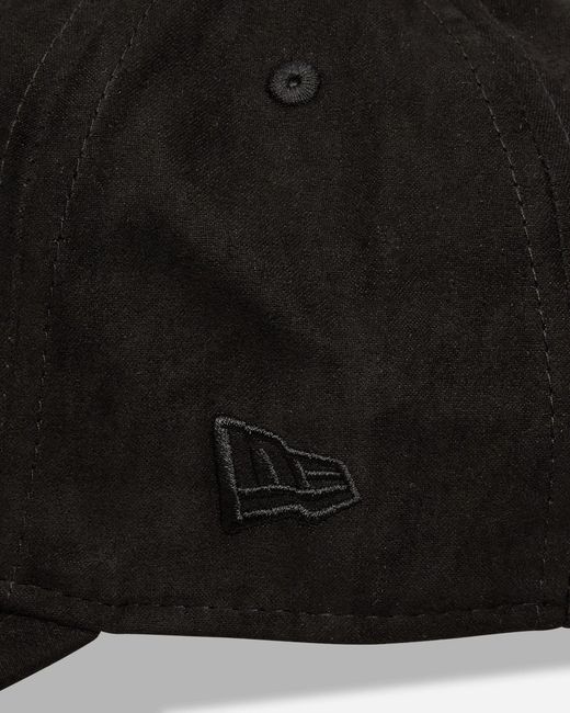 KTZ Black New York Yankees Faux Suede 9Forty E-Frame Cap for men