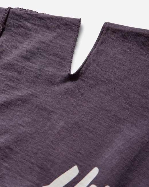 Hysteric Glamour Purple Women S Hysteric S Lovetrap Short Sweatshirt for men
