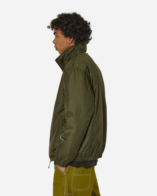 (w)taps Green Track Padded Jacket Olive Drab for men