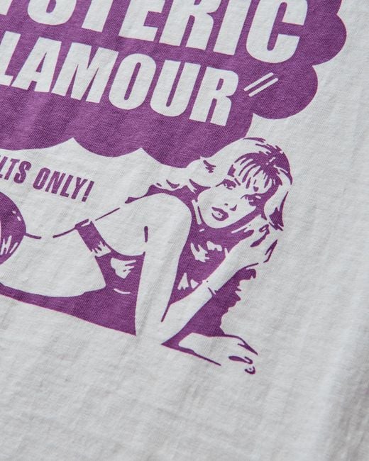 Hysteric Glamour Gray S Hysteric Club Baby T-Shirt