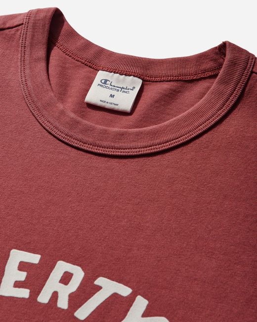Champion Red Time Capsule T-Shirt for men