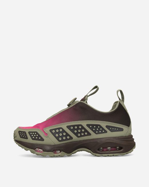 Nike Multicolor Women S Air Max Sndr Sneakers Light Army / Baroque Brown / Pinksicle