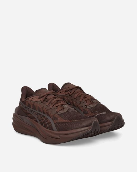 PUMA Brown Deviate Nitro 4 Sneakers Espresso / Russet for men