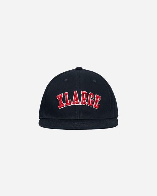 Xlarge Blue Round Logo Snapback Cap Navy for men