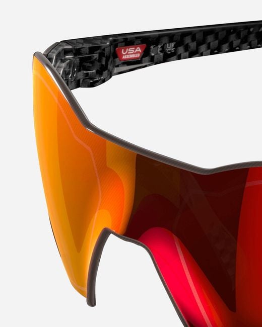 Oakley Pink Re:subzero Sunglasses Carbon / Prizm Ruby for men