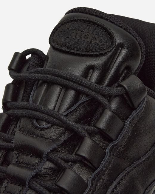 Nike Black Air Max 95 Big Bubble Sneakers for men