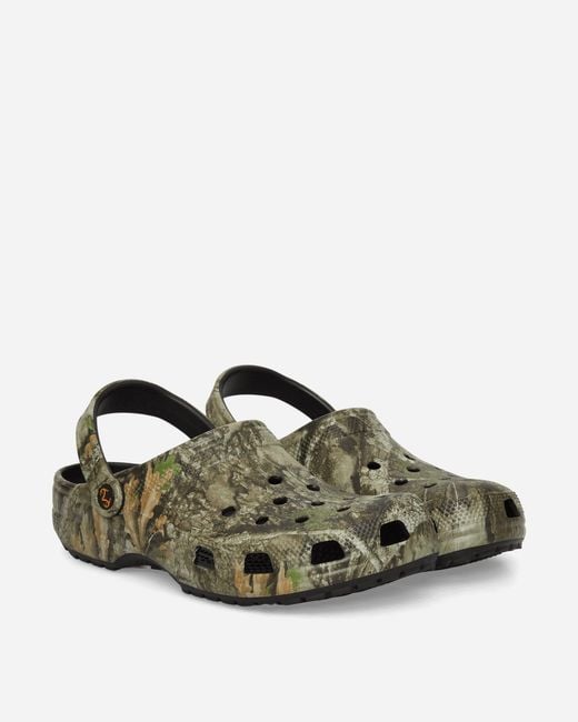CROCSTM Green Realtree Apx Classic Clogs for men