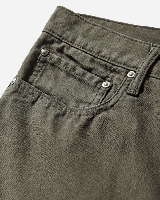 Junya Watanabe Green Men S Flared Bootcut Trousers Khaki for men