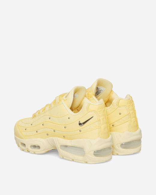Nike Women S Air Max 95 Big Bubble Sneakers Soft Yellow