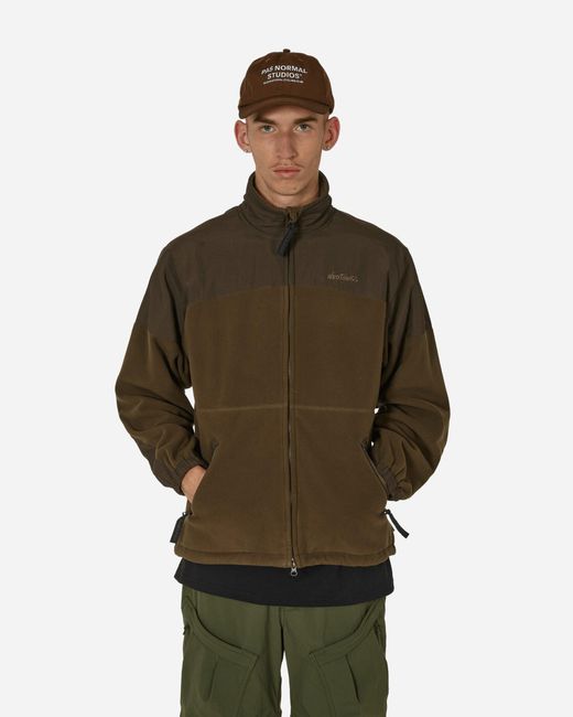 Wild Things Green Polartec Zip-Up Jacket Drab for men