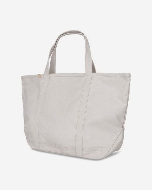 Visvim White Juneau Tote (M) Ivory for men
