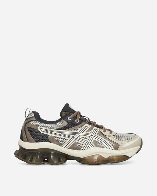 Asics White Gel-quantum Kinetic Sneakers Birch / Dark Taupe for men