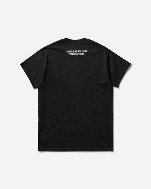 SLAM JAM Black Storia Vera N Angel T-Shirt for men