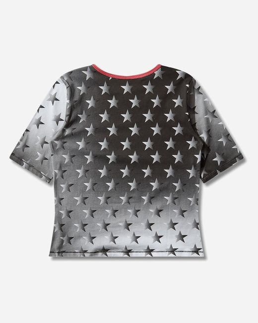 Chopova Lowena Gray Women S Deptford Dogs Fitted Jersey Top