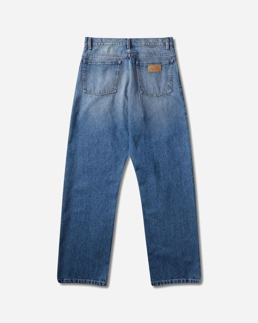 MM6 by Maison Margiela Blue S Straight-Leg Jeans for men