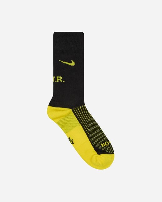 black and yellow nike socks
