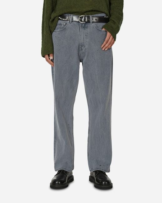 Our Legacy Twilight Attic Wash Third Cut Jeans in Gray for Men | Lyst