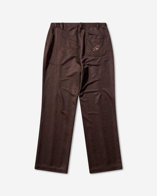Asics Brown Novalis Styrax Track Pants Mole for men