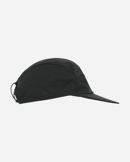 Roa Black Nylon Cap for men