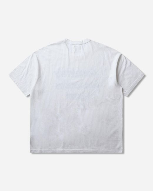 Visvim Gray S Jumbo T-Shirt Dmgd for men