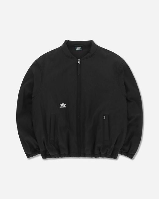 Umbro Black S Padded Bomber Jacket for men