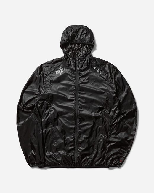 Roa Black S Nightfall Packable Windbreaker for men