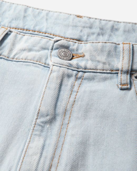 MM6 by Maison Margiela White S Distressed Straight Leg Jeans Medium for men