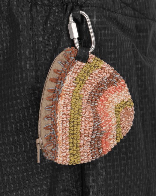 STORY mfg. Large Crossbody Drawstring Port-All Bag Obsidian in