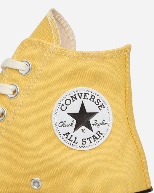 Converse Yellow Chuck 70 Hi Sneakers Bananas for men