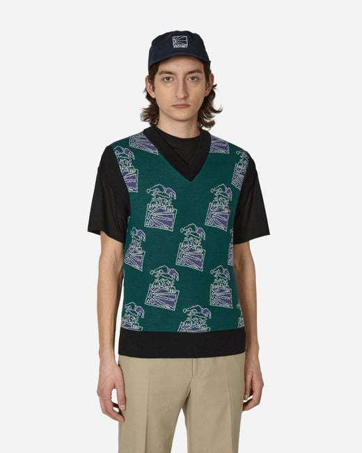 Rassvet (PACCBET) Green Clown Gilet for men
