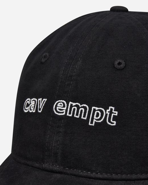 Cav Empt Black Round Cap for men