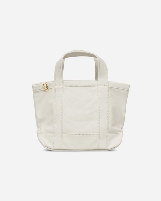 Visvim White Juneau Tote (S) Ivory for men