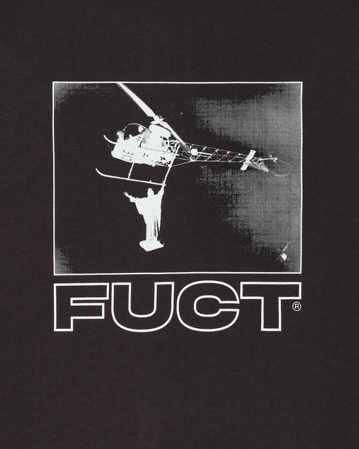 Fuct Black Helicopter T-Shirt