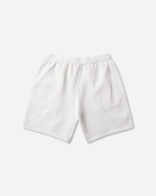 Adidas White Men S Munich 93 Knit Shorts Cloud for men