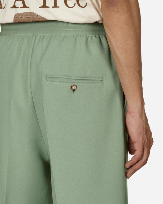 Stockholm Surfboard Club Green Relaxed Fit Trousers for men
