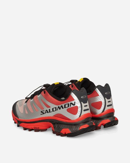 Salomon Xt-4 Og Sneakers Silver / Black / Fiery Red for men