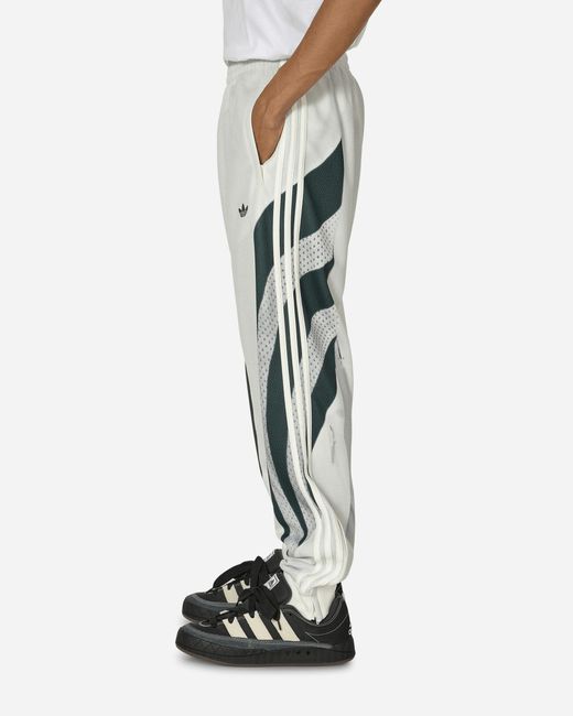 adidas Premium Print Track Pants Cloud in White for Men Lyst UK