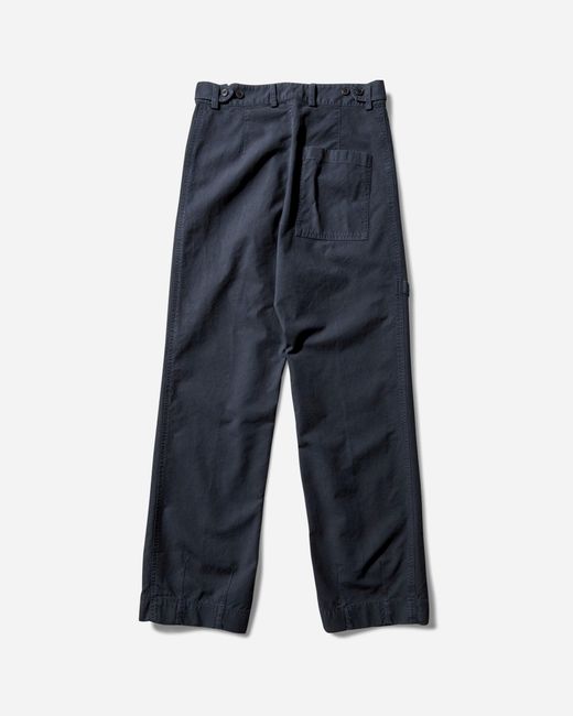 Dries Van Noten Men S Overdyed Carpenter Pants Navy in Blue for