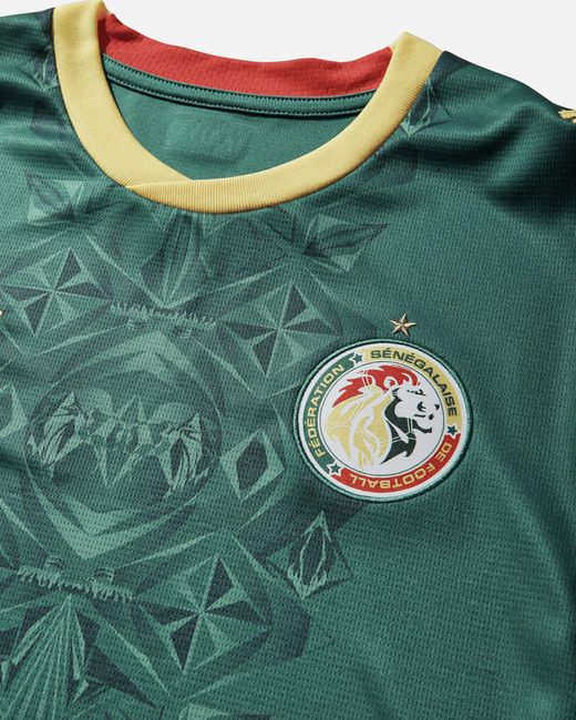 PUMA Green Senegal 2026 Away Jersey Wild for men