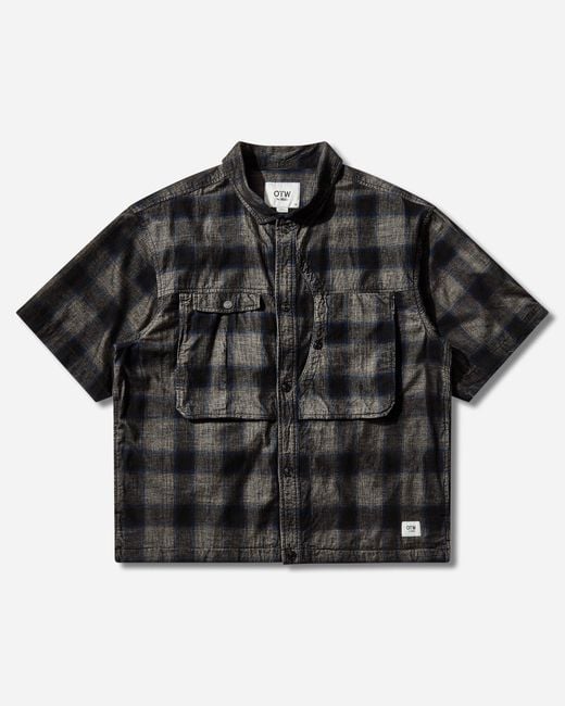 Vans Black Men S Voyager Shortsleeve Shirt for men