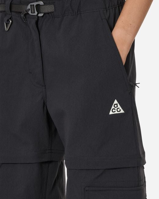 Nike Acg Smith Summit Zip Off Pants Black