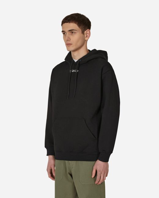 Fucking Awesome Black Outline Drip Hooded Sweatshirt for men