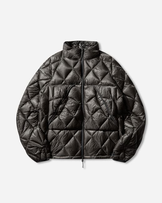 Roa Black Our Legacy Work Shop Nuna 800 Fill Power Hooded Down Jacket Slate for men