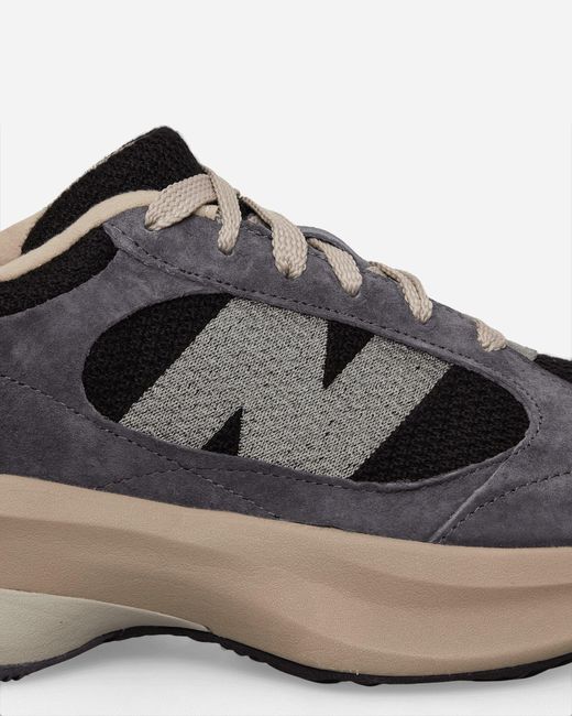New Balance Black Wrpd Runner Sneakers Magnet for men