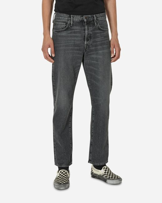 Acne Black 1996 Regular Fit Jeans for men