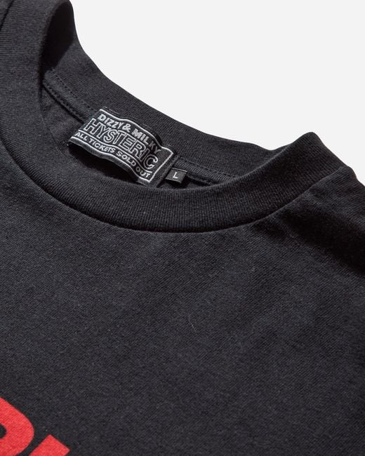 Hysteric Glamour Black Slam Jam Hysteric Angels T-Shirt for men