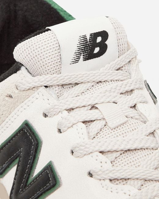 New Balance White 574 Sneakers for men
