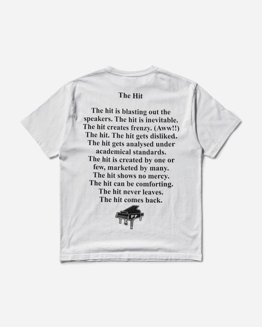 Public Possession White The Hit T-Shirt for men